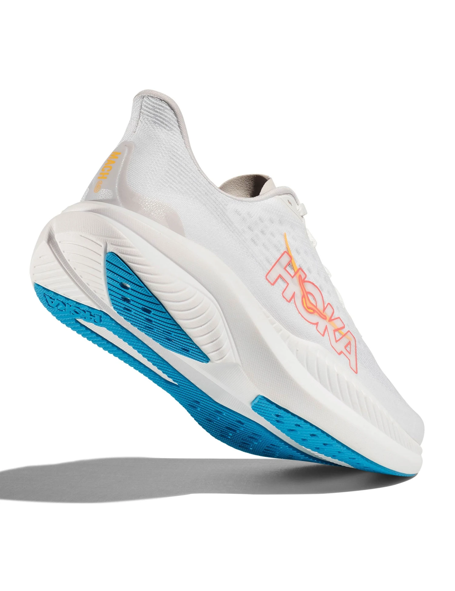 Hoka Mach 6 - White/Nimbus Cloud 5 Hoka Mach 6 - White/Nimbus Cloud - Image 3