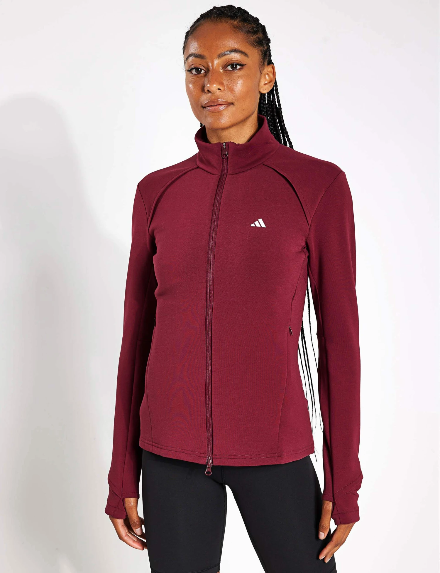 ADIDAS Training Cover-Up - Shadow Red 3 ADIDAS Training Cover-Up - Shadow Red