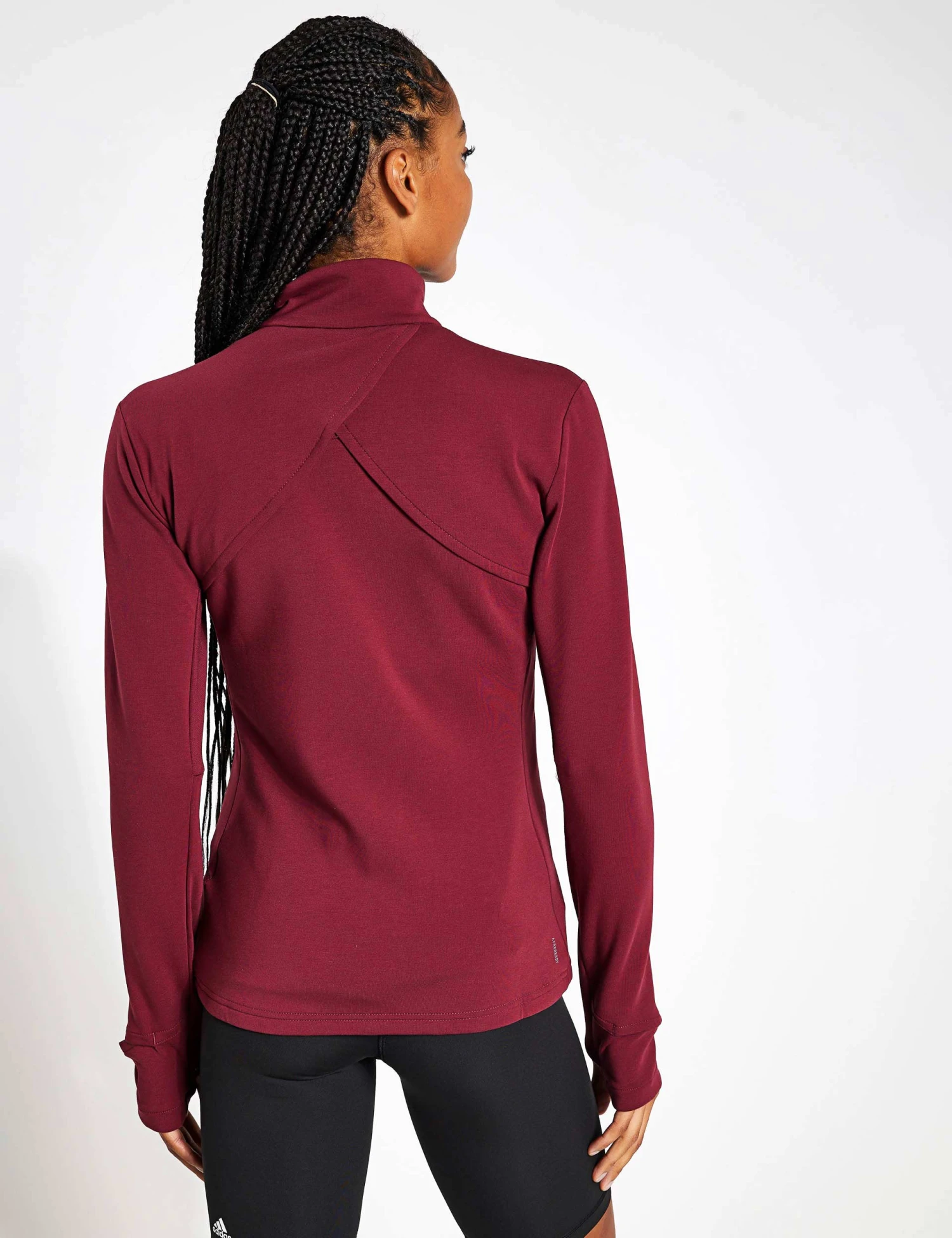 ADIDAS Training Cover-Up - Shadow Red 4 ADIDAS Training Cover-Up - Shadow Red - Image 2