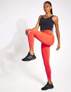 ADIDAS HIIT HEAT.RDY Crop Tank Top - Black -The Sports Edit 8038S Adidas HIIT HEAT RDY CROPPED TANK IM2652 BLACK 0010