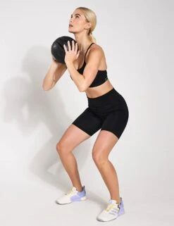 ADIDAS All Me Essentials 7-Inch Short Leggings - Black 9 ADIDAS All Me Essentials 7-Inch Short Leggings - Black -The Sports Edit Adidas All Me Essentials 7IN BLACK IL7326 0010