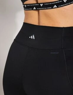 ADIDAS All Me Essentials 7-Inch Short Leggings - Black 8 ADIDAS All Me Essentials 7-Inch Short Leggings - Black -The Sports Edit Adidas All Me Essentials 7IN BLACK IL7326 0024