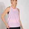 ADIDAS Own The Run Tank Top - Clear Pink -The Sports Edit Adidas OTR B TANK CLPINK JD4147 0006