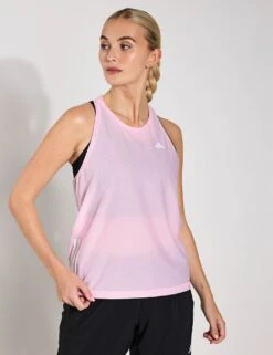 ADIDAS Own The Run Tank Top - Clear Pink