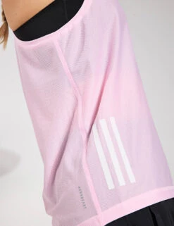 ADIDAS Own The Run Tank Top - Clear Pink -The Sports Edit Adidas OTR B TANK CLPINK JD4147 0023