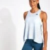 ADIDAS Run Icons Made With Nature Running Tank Top - Wonder Blue -The Sports Edit Adidas Run Icons Made with Nature Tank HY6953 wonder blue 0005
