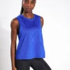 ADIDAS Studio Tank Top - Semi Lucid Blue/Grey Six -The Sports Edit Adidas STUDIO TANK SELUBL GRESIX IS2963 BLUE 0009