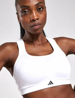 ADIDAS TLRD Impact Training High-Support Bra - White 9 ADIDAS TLRD Impact Training High-Support Bra - White -The Sports Edit Adidas TLRDIM HS BRA WHITE IT6675 White 0018