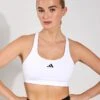 ADIDAS TLRDREACT Training High-Support Bra - White 1 ADIDAS TLRDREACT Training High-Support Bra - White -The Sports Edit Adidas TLRDRCT HIGH SUPPORT BRA WHITE IT6682 0002