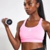 ADIDAS TLRDREACT Training High-Support Bra - Bliss Pink -The Sports Edit Adidas TLRDRCT HS BRA BLIPNK IT6684 PINK 0005