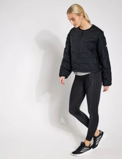ADIDAS Nuganic Insulation Jacket - Black -The Sports Edit Adidas W NUGANIC INSULTATED JACKET BLACK JJ1194 0021.small