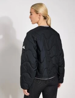 ADIDAS Nuganic Insulation Jacket - Black -The Sports Edit Adidas W NUGANIC INSULTATED JACKET BLACK JJ1194 0023.small