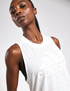 ADIDAS Sportswear Future Icons Winners 3.0 Tank Top - White Melange -The Sports Edit Adidas W WINNERS 3 0 TNK WHTMEL WHITE IS3640 OFF WHITE 0014