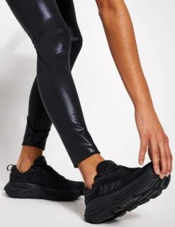 Hoka Bondi 8 - Black/Black -The Sports Edit Adidas x Stella aSMC TIGHT SHINE HI1937 BLACK WHITE 0005