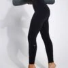 7/8 High Waisted Airbrush Legging - Black -The Sports Edit Alo Yoga 7 8 High Waist Airbrush Legging SUN002 Black 0001