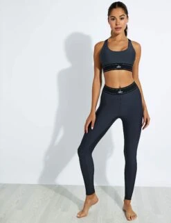 Airlift High Waisted Suit Up Legging - Anthracite -The Sports Edit Alo Yoga AIRLIFT HIGH WAIST SUIT UP LEGGING W5952R ANTHRACITE 0003