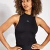 Alosoft Top That Bra Tank - Black -The Sports Edit Alo Yoga ALOSOFT TOP THAT BRA TANK W2716R BLACK 0002