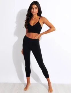 Delight Bralette - Black 7 Delight Bralette - Black -The Sports Edit Alo Yoga DELIGHT BRALETTE W9188R BLACK 0021