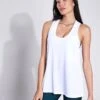 Don't Get It Twisted Tank - White -The Sports Edit Alo Yoga DON T GET IT TWISTED TANK W2709R WHITE 0003
