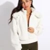Foxy Sherpa Jacket - Ivory
