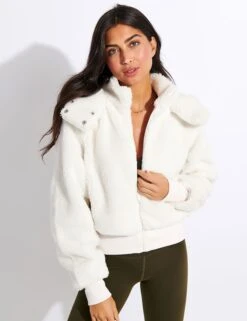 Foxy Sherpa Jacket - Ivory