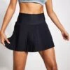 Grand Slam Tennis Skort - Black -The Sports Edit Alo Yoga GRAND SLAM TENNIS SKIRT W6289R BLACK 0001