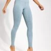 High Waisted Airbrush Legging - Cosmic Grey -The Sports Edit Alo Yoga HIGH WAIST AIRBRUSH LEGGING W5473R CG COSMIC GREY 0003