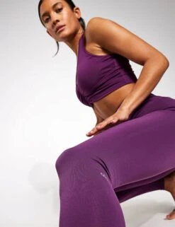 High Waisted Airbrush Legging - Dark Plum 9 High Waisted Airbrush Legging - Dark Plum -The Sports Edit Alo Yoga HIGH WAIST AIRBRUSH LEGGING W5473R DARK PLUM 0047 RS