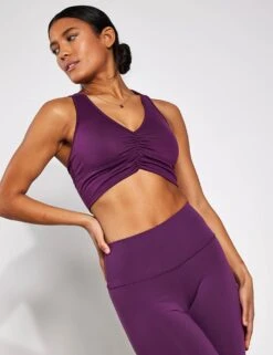Wild Thing Bra - Dark Plum 14 Wild Thing Bra - Dark Plum -The Sports Edit Alo Yoga WILD THING BRA W9609R DARK PLUM 0008