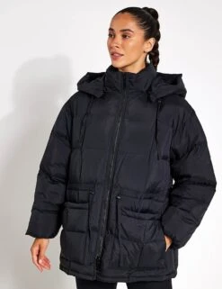 Beyond Yoga Puffer Jacket - Black