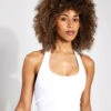Beyond Yoga Spacedye Well Rounded Cropped Halter Tank - Cloud White 1 Beyond Yoga Spacedye Well Rounded Cropped Halter Tank - Cloud White -The Sports Edit BEYOND YOGA Spacedye Well Rounded Cropped Halter Tank SD4655 Cloud White 0002