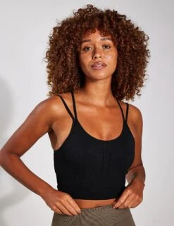 Born India Seamless Bra - Black 7 Born India Seamless Bra - Black -The Sports Edit BORN India Seamless Bra O22SM18 B Black 0025
