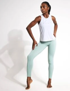 Born Keira Tank - White -The Sports Edit BORN Keira Tank Top OI23CS55 C WH White 0015