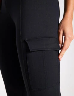 Born Cargo Legging - Black -The Sports Edit BORN Legging Cargo Black O22CS91 L BLABlack Black 0024