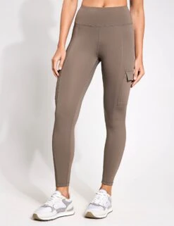 Born Cargo Legging - Walnut