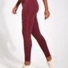 Born Saril Legging - Bordeaux -The Sports Edit BORN Saril Perf Legging O22CS41 L B Bordeaux 0001