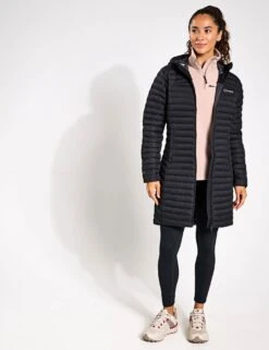 Berghaus Nula Micro Jacket Long - Black -The Sports Edit Berghaus Nula Micro Long Jacket 4 A000782 BP6 Jet Black 0011