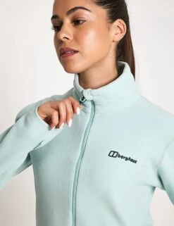 Berghaus Prism 2.0 Micro Full Zip InterActive Fleece - Evernia Green -The Sports Edit Berghaus W PRISM 2 0 MICRO FZ IA LTGRN LTGRN 4A001062LZ1 Evernia Green 0026