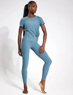 Beyond Yoga Spacedye Caught In The Midi High Waisted Legging - Storm Heather -The Sports Edit Beyond SPACEDYE CAUGHT IN THE MIDI HW LEGGING SD3243DAR STORM HEATHER 0001