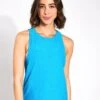 Beyond Yoga Featherweight Rebalance Tank - Cali Blue Heather -The Sports Edit Beyond Tank Featherweight Rebalance Tank Cali Blue Heather 0008