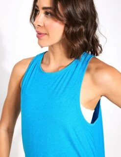 Beyond Yoga Featherweight Rebalance Tank - Cali Blue Heather 8 Beyond Yoga Featherweight Rebalance Tank - Cali Blue Heather -The Sports Edit Beyond Tank Featherweight Rebalance Tank Cali Blue Heather 0022