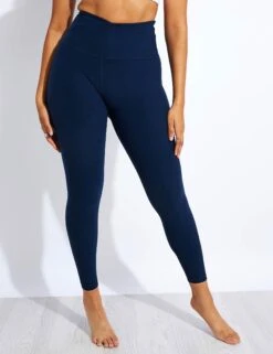 Beyond Yoga Spacedye At Your Leisure High Waisted Midi Legging - Nocturnal Navy
