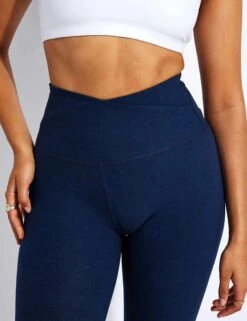 Beyond Yoga Spacedye At Your Leisure High Waisted Midi Legging - Nocturnal Navy -The Sports Edit Beyond Yoga CF Spacedye At Your Leisure High Waisted Legging SD3463 Nocturnal Navy 0007