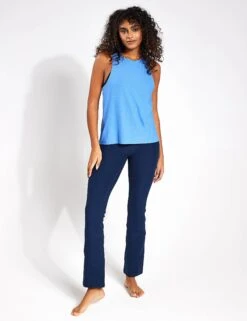 Beyond Yoga Featherweight Rebalance Tank - Sky Blue Heather 9 Beyond Yoga Featherweight Rebalance Tank - Sky Blue Heather -The Sports Edit Beyond Yoga FEATHERWEIGHT REBALANCE TANK LWSD4612BLU SKY BLUE HEATHER 0002