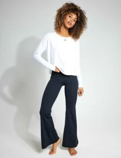 Beyond Yoga Featherweight Daydreamer Pullover - Cloud White -The Sports Edit Beyond Yoga Featherweight Daydreamer Pullover LWSD7792 Cloud White 0012