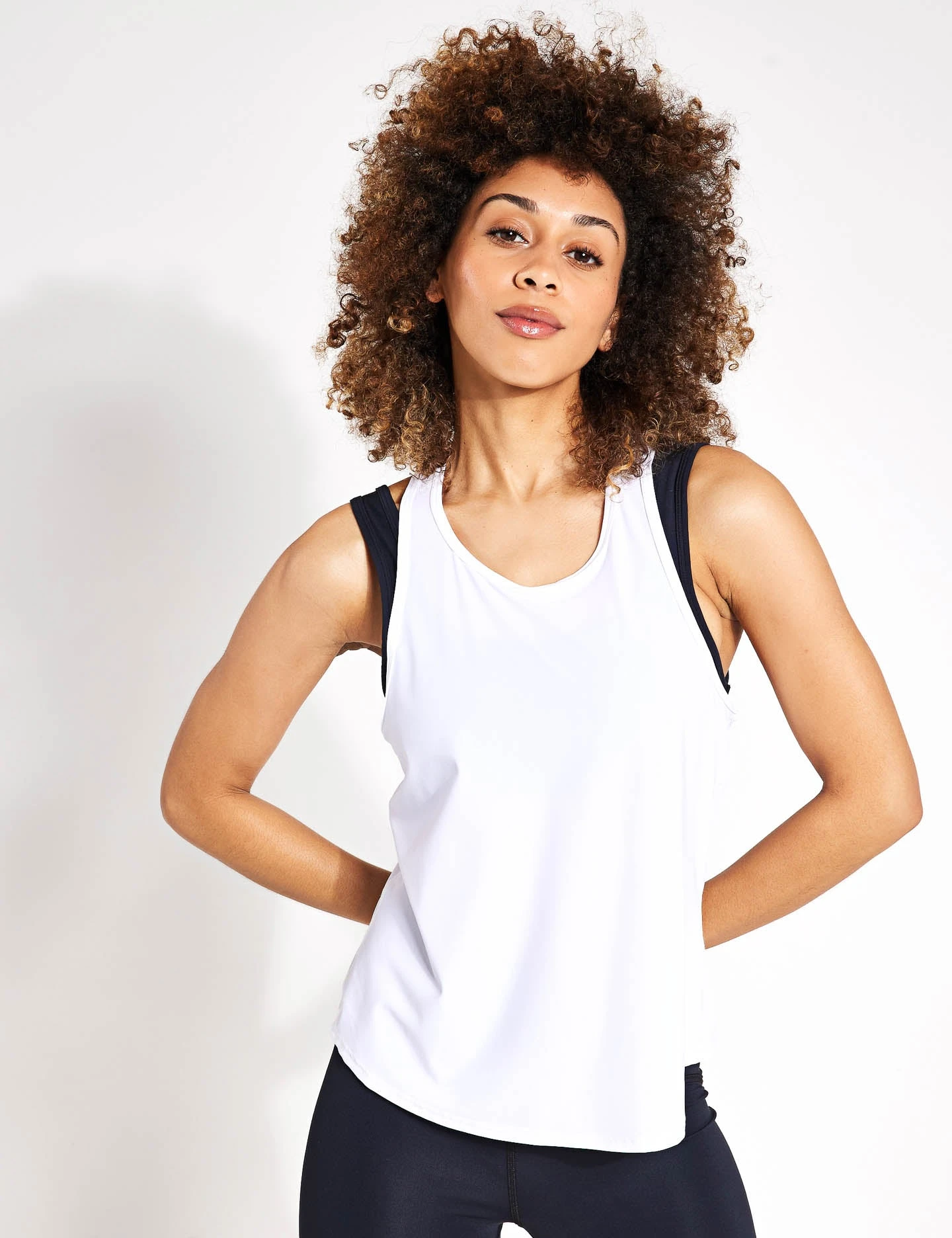 Beyond Yoga Powerbeyond Lite Resilient Tank - Lunar White 3 Beyond Yoga Powerbeyond Lite Resilient Tank - Lunar White