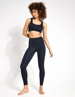 Beyond Yoga Powerbeyond Strive High Waisted Midi Legging - Black -The Sports Edit Beyond Yoga POWER BEYOND STRIVE HIGH WAISTED MIDI LEGGING SBEY0008 IT3537BLA 0019