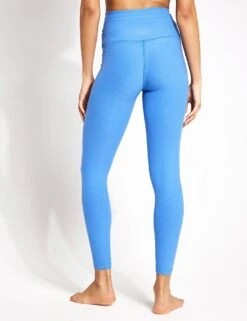 Beyond Yoga Spacedye At Your Leisure High Waisted Midi Legging - Sky Blue Heather -The Sports Edit Beyond Yoga SPACEDYE AT YOUR LEISURE HW MIDI LEGGING SBEY0008 SD3463BLH 0013