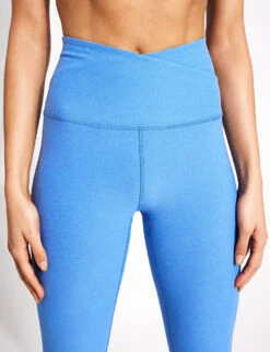 Beyond Yoga Spacedye At Your Leisure High Waisted Midi Legging - Sky Blue Heather -The Sports Edit Beyond Yoga SPACEDYE AT YOUR LEISURE HW MIDI LEGGING SBEY0008 SD3463BLH 0021