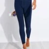 Beyond Yoga Spacedye Caught In The Midi High Waisted Legging - Nocturnal Navy -The Sports Edit Beyond Yoga Spacedye Caught In The Midi High Waisted Legging SD3243 Nocturnal Navy 0001